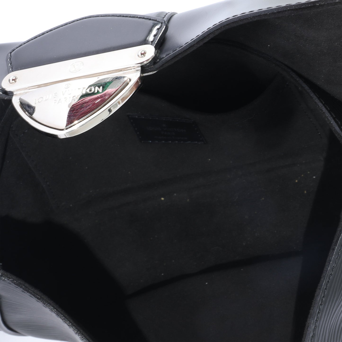 Louis Vuitton Louis Vuitton Black Epi Montaigne Clutch