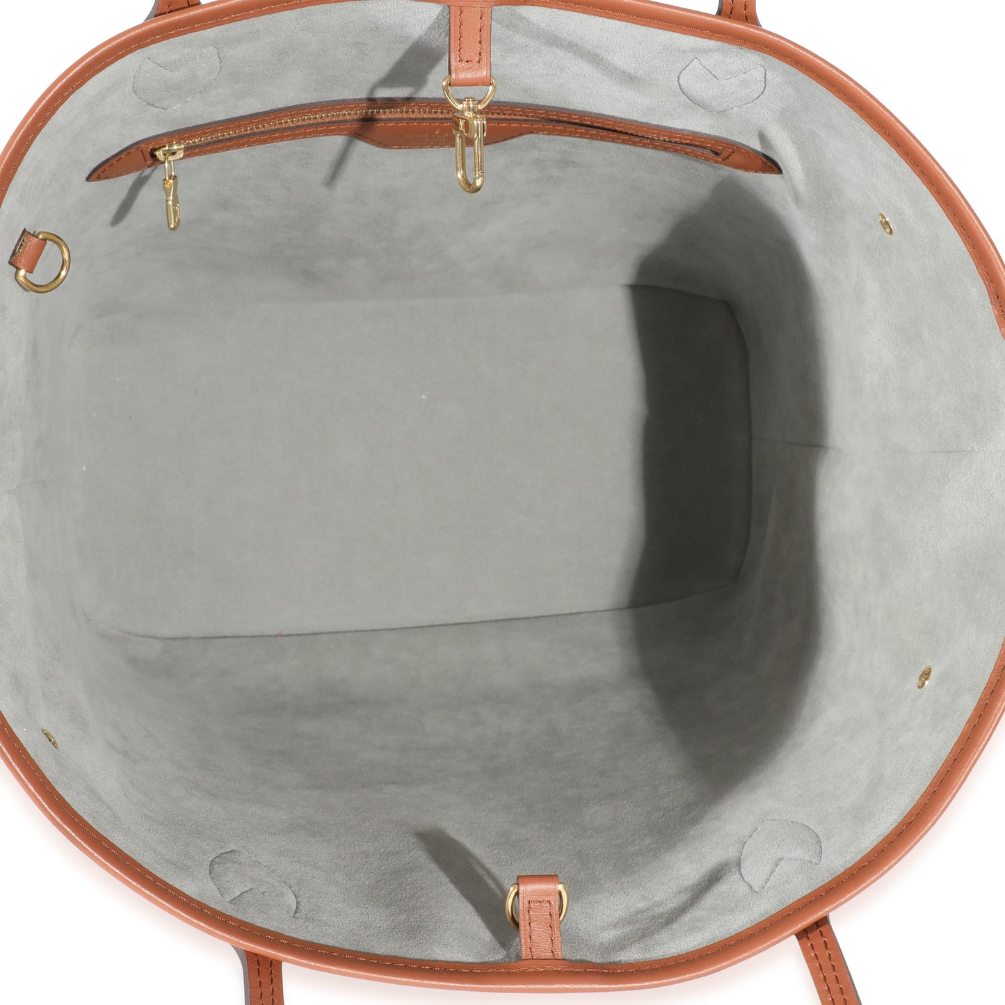 Louis Vuitton Grey Pink Metallic Monogram Garden Neverfull MM