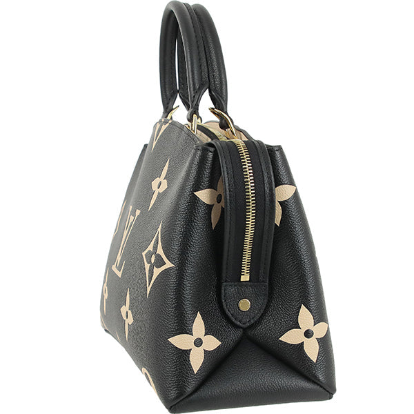 Louis Vuitton Petit Palais PM Monogram Implant Leather Shoulder Bag