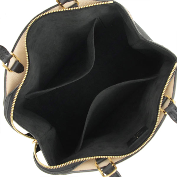 Louis Vuitton Petit Palais PM Monogram Implant Leather Shoulder Bag