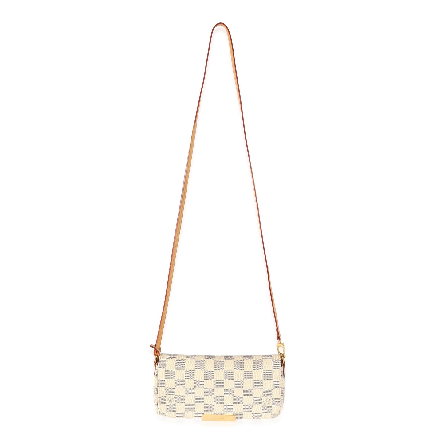 Louis Vuitton Louis Vuitton Canvas Damier Azur Favorite PM