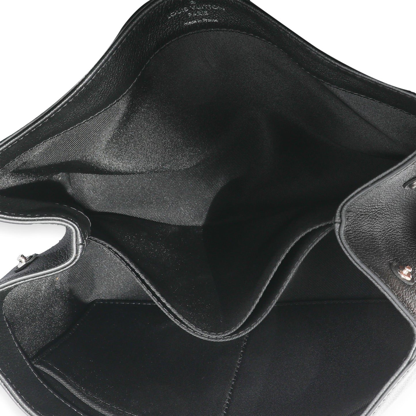 Louis Vuitton Louis Vuitton Black Leather LockMe II Bag