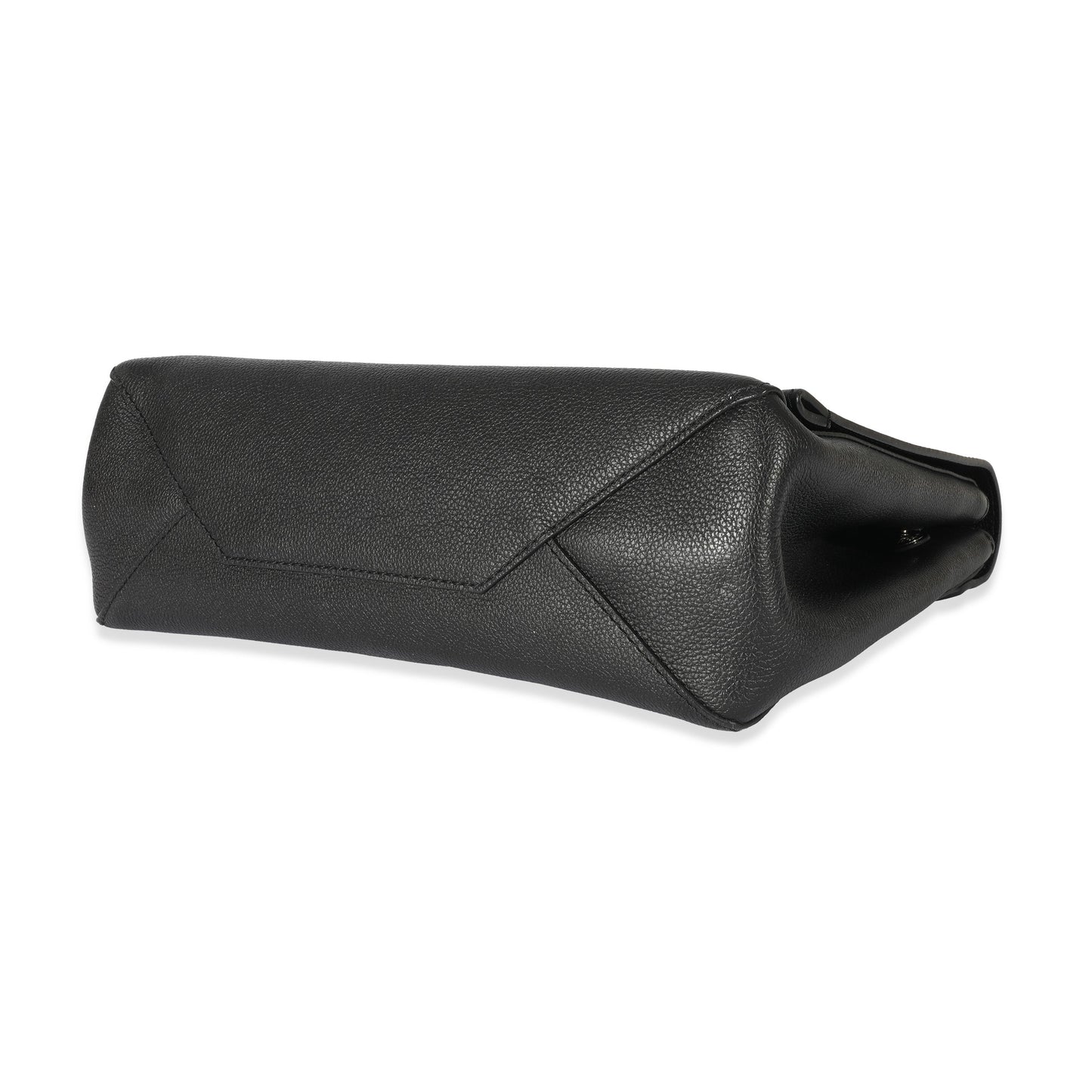Louis Vuitton Louis Vuitton Black Leather LockMe II Bag