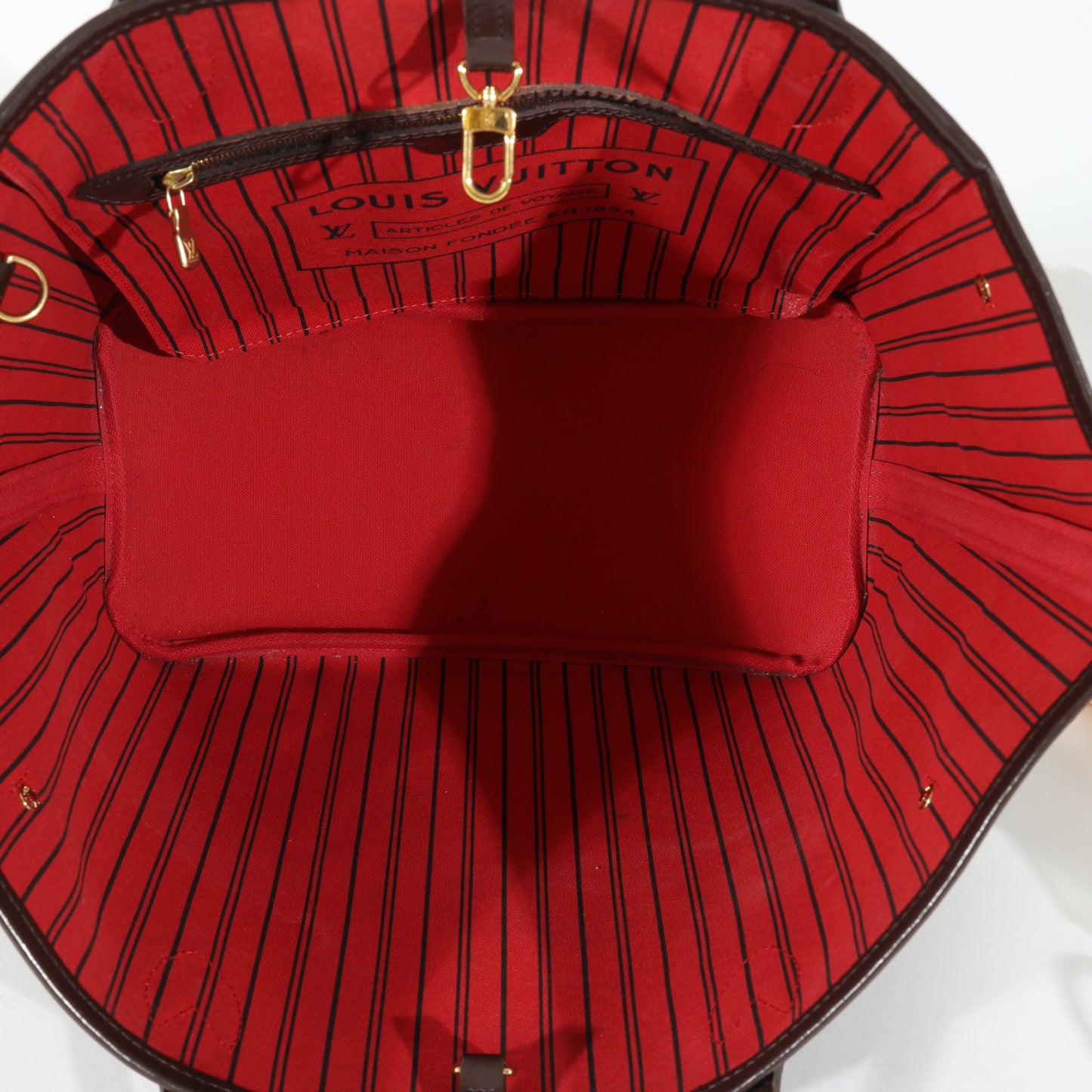 Louis Vuitton Louis Vuitton Damier Ebene Canvas Neverfull MM