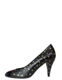Chanel NEW Black CC Print Pumps sz 39.5