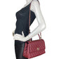 Chanel Burgundy Caviar Small Coco Handle Flap Bag