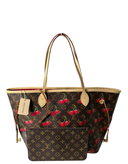 Louis Vuitton 2025 LV x TM Cherry Neverfull MM