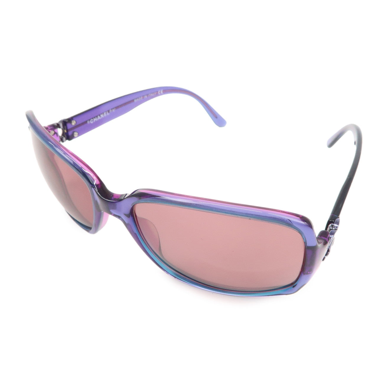 CHANEL COCOMark Plastic Sunglasses Purple 5030 c.630 A 58??17 125