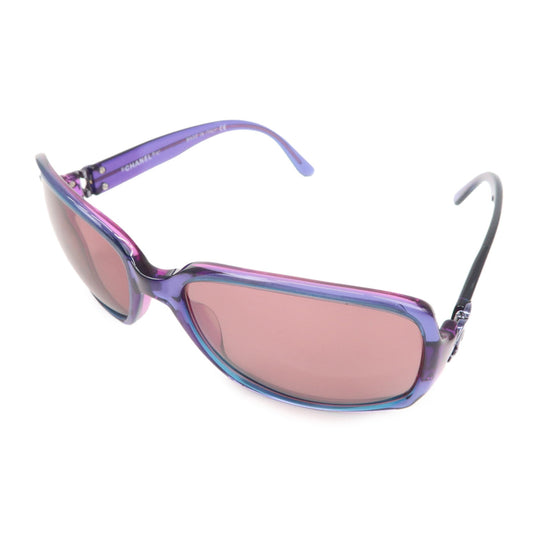 CHANEL COCOMark Plastic Sunglasses Purple 5030 c.630 A 58??17 125