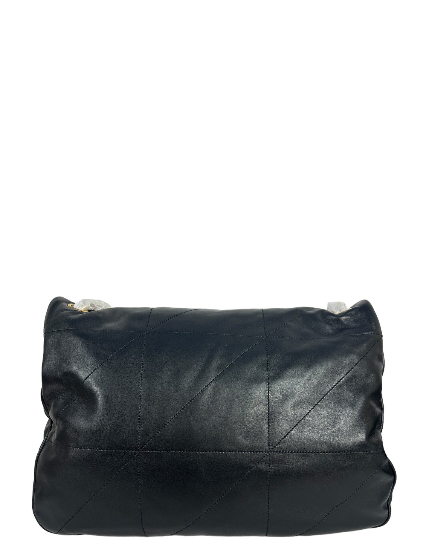 Saint Laurent NEW Black Jamie 4.3 Maxi Lambskin Chain Shoulder Bag