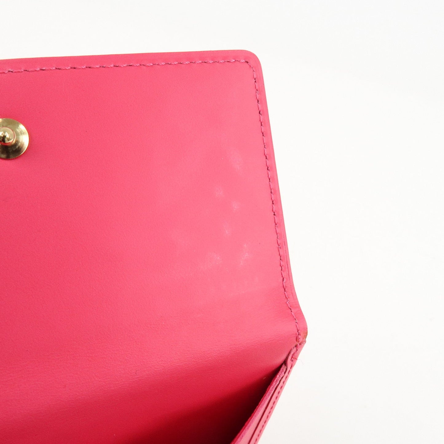 Louis Vuitton Vernis Porte Monnaie Billets Carte Credit M9139F