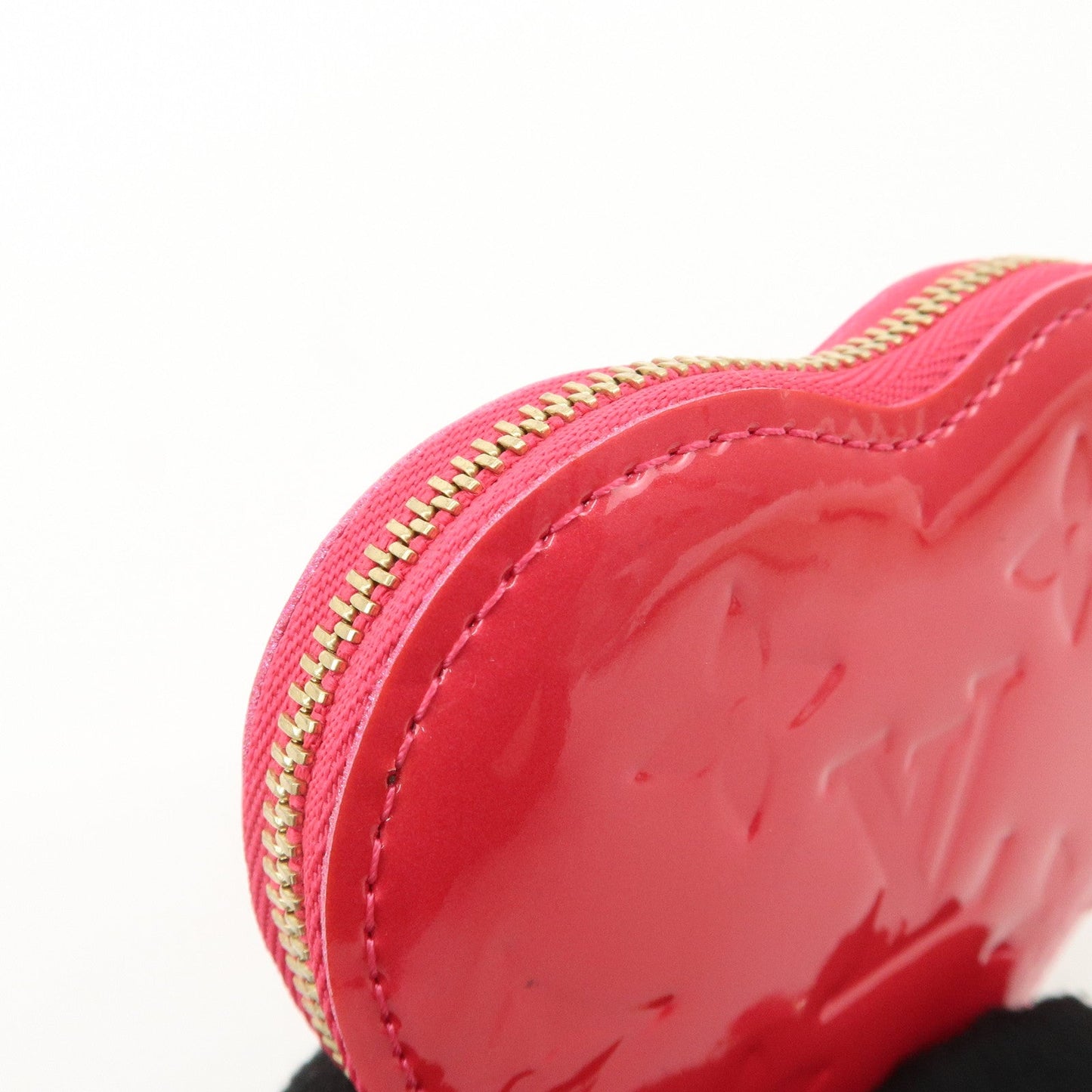 Louis Vuitton Monogram Vernis Porte Monnaie Coeur Coin Case M93657