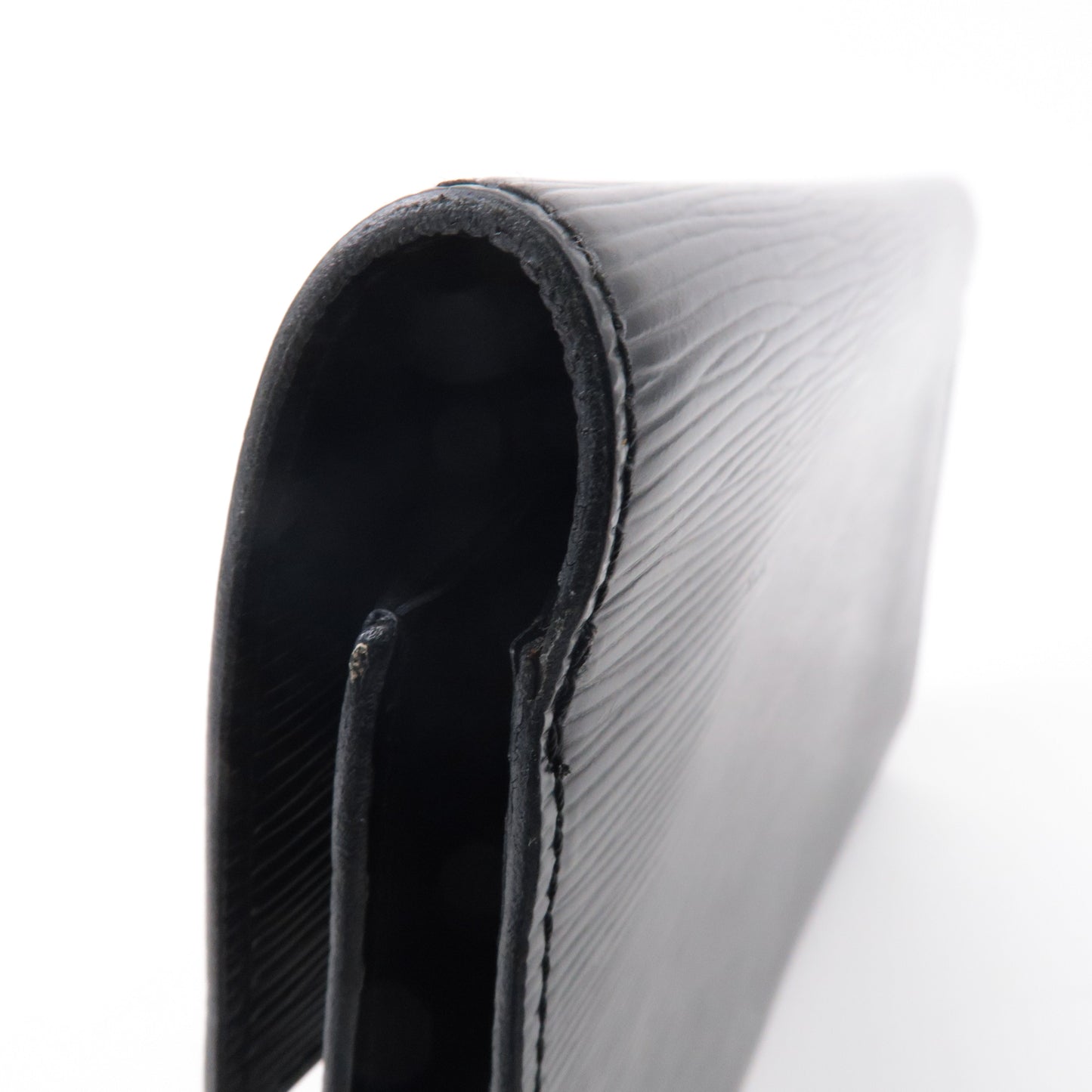 Louis Vuitton Epi Leather Chaillot Clutch Bag Black Noir M52542
