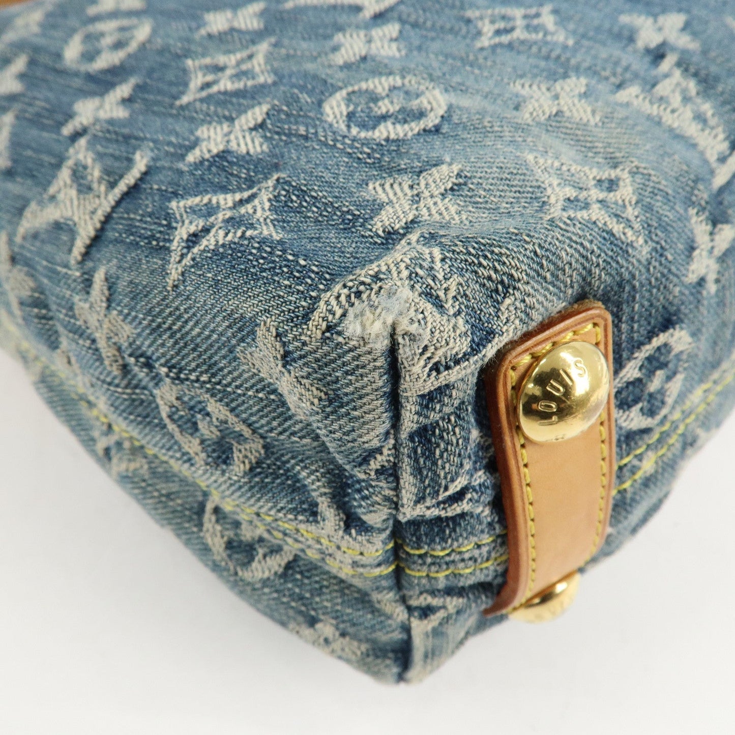 Louis Vuitton Monogram Denim Baggy PM 2Way Shoulder Bag M95049