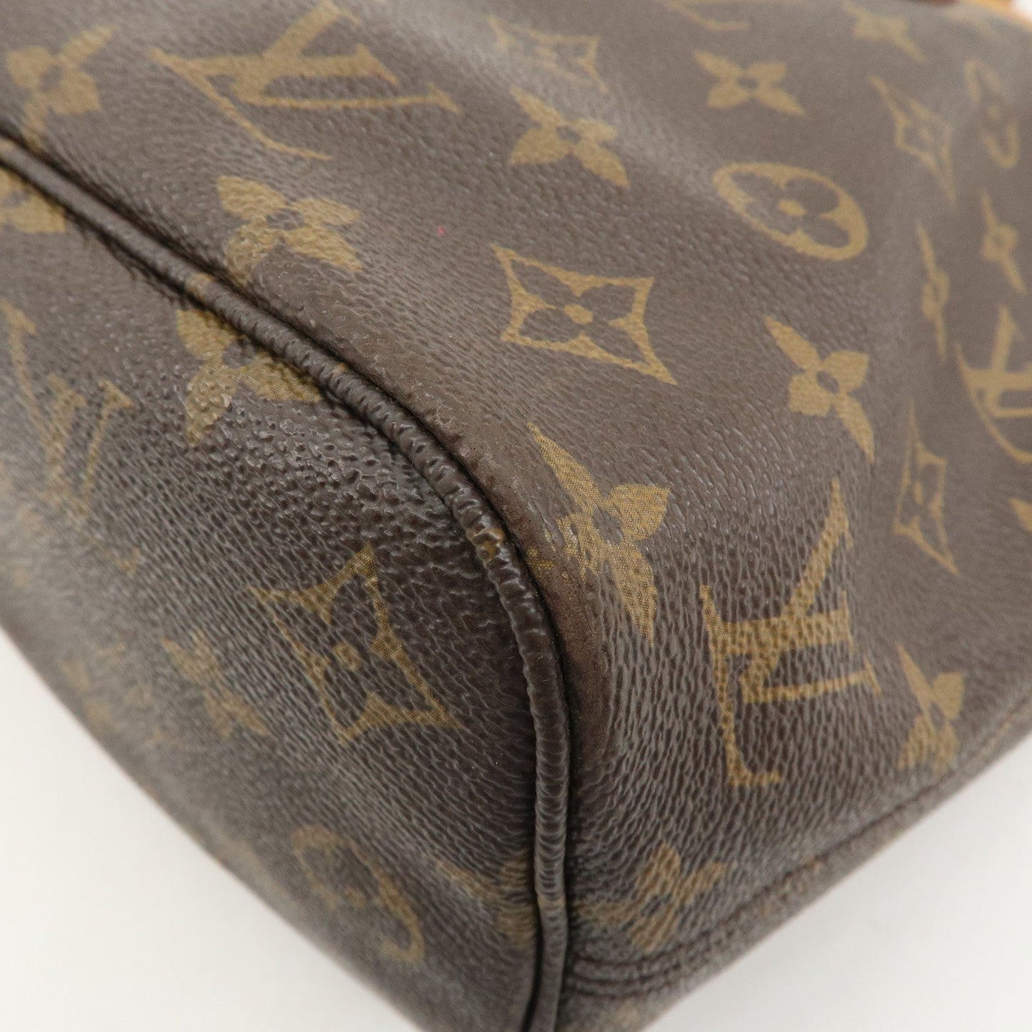 Louis Vuitton Monogram Neverfull PM Tote Bag Fuchsia M41001