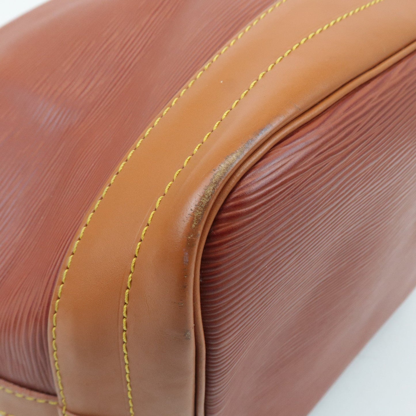 Louis Vuitton Epi Noe Shoulder Bag Kenya Brown M44003