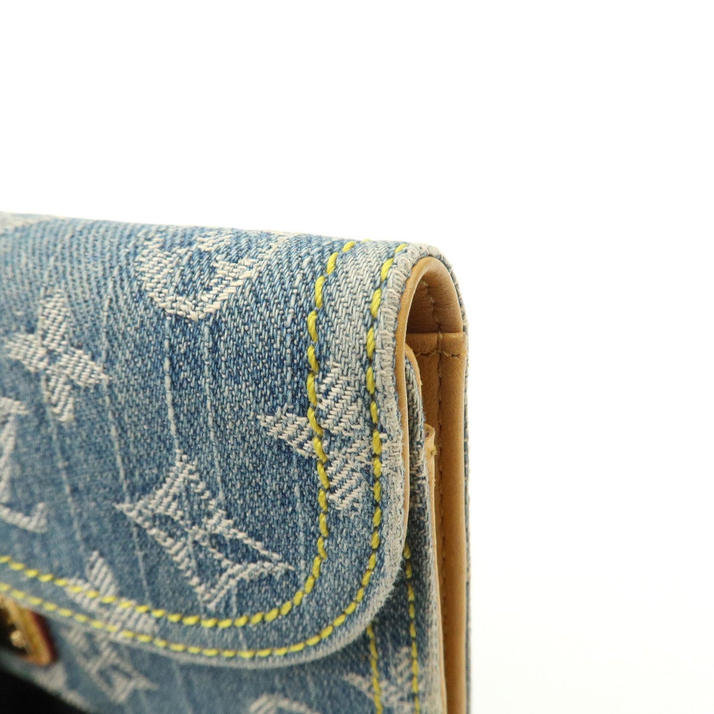 Louis Vuitton Monogram Denim Portefeuille Amelia Wallet M95511