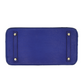 Hermès 30cm Birkin Ghillies Bleu Roi Ostrich Permabrass Hardware