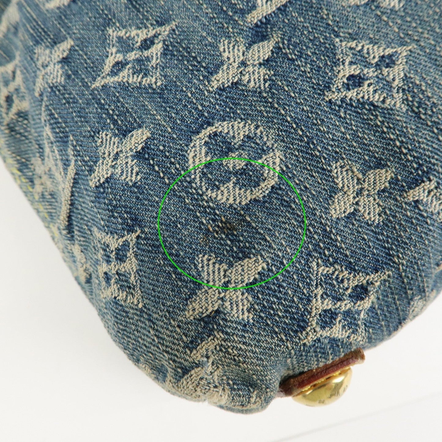 Louis Vuitton Monogram Denim Baggy PM 2Way Shoulder Bag M95049