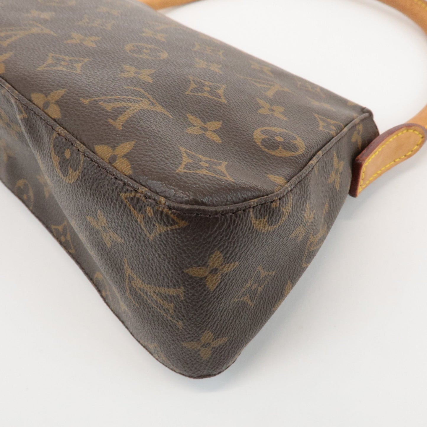 Louis Vuitton Monogram Mini Looping Shoulder Bag Brown M51147