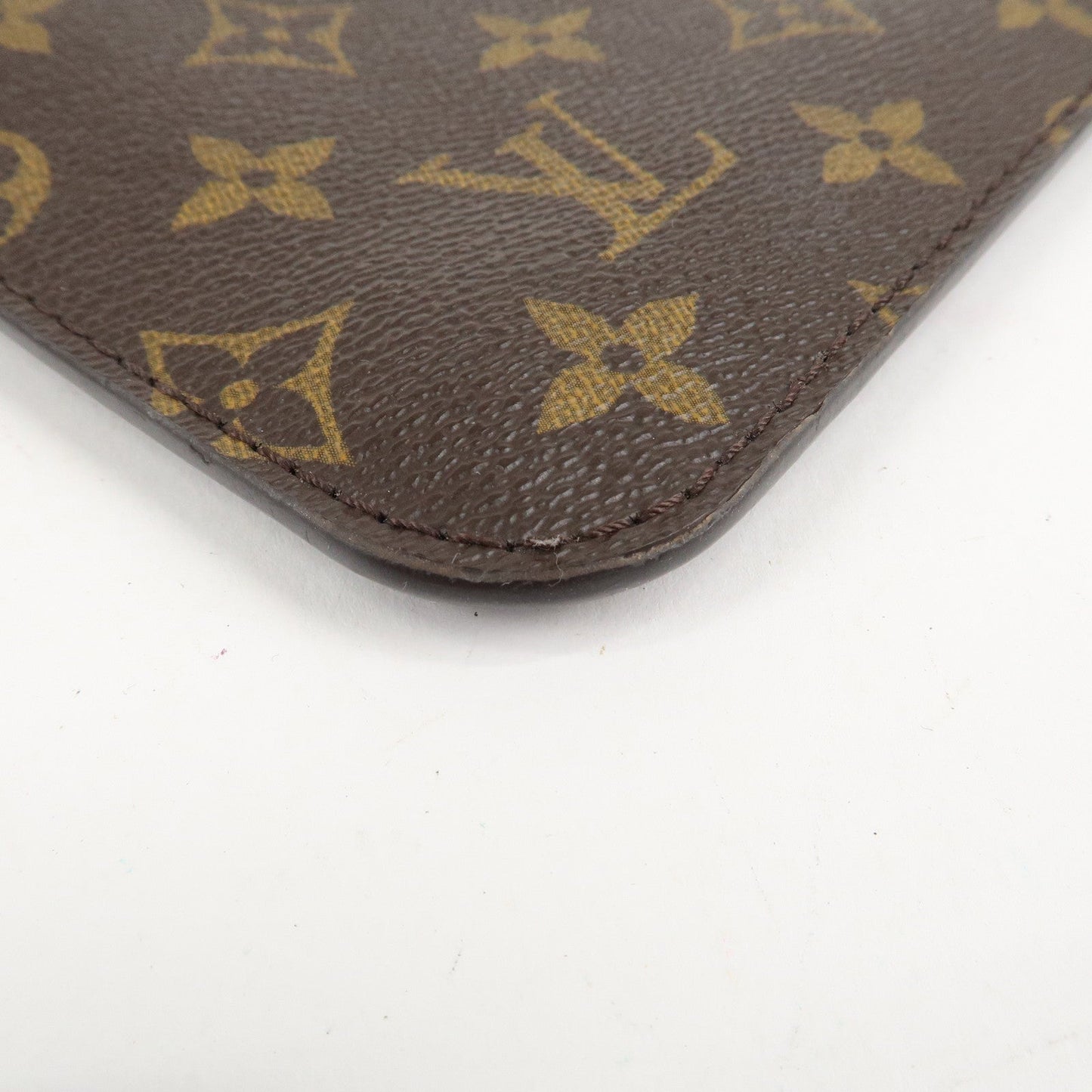 Louis Vuitton Monogram Pouch for Neverfull MM Tote Bag Fuchsia