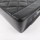 CHANEL Matelasse Lambskin Diana Chain Shoulder Bag Black A01165