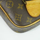Louis Vuitton Pochette Gange  Canvas Clutch Bag