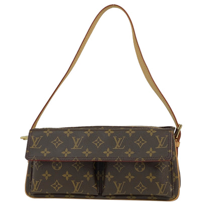 Louis Vuitton Viva Cite MM Shoulder Bag Monogram Brown