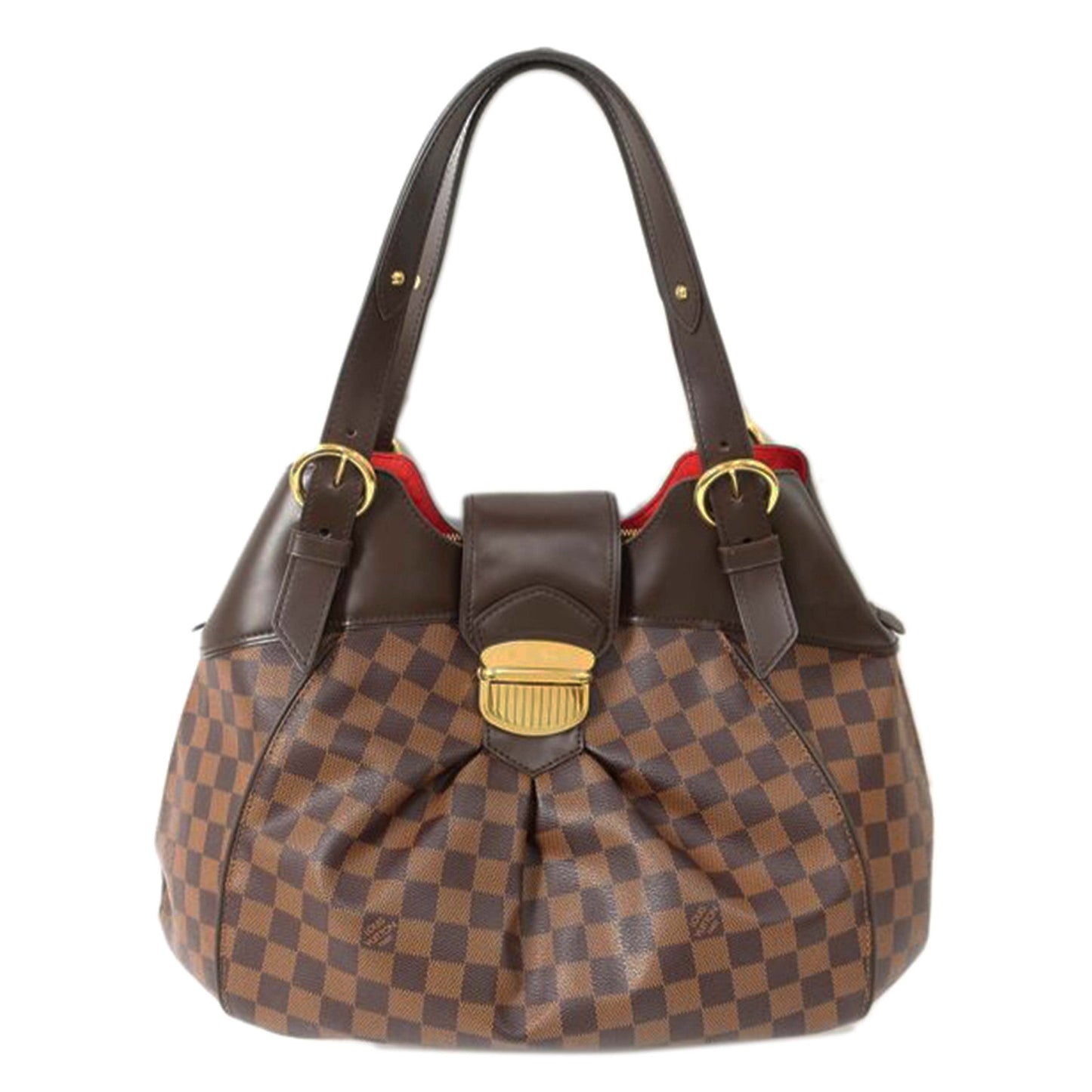 Louis Vuitton Sistina GM Damier Ebene Shoulder Bag