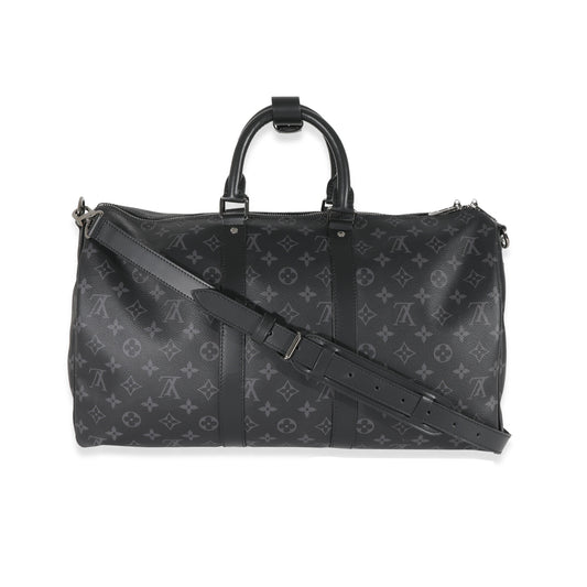 Louis Vuitton Louis Vuitton Monogram Eclipse Keepall Bandouliere 45