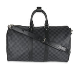 Louis Vuitton Louis Vuitton Canvas Damier Graphite Keepall Bandouliere 45