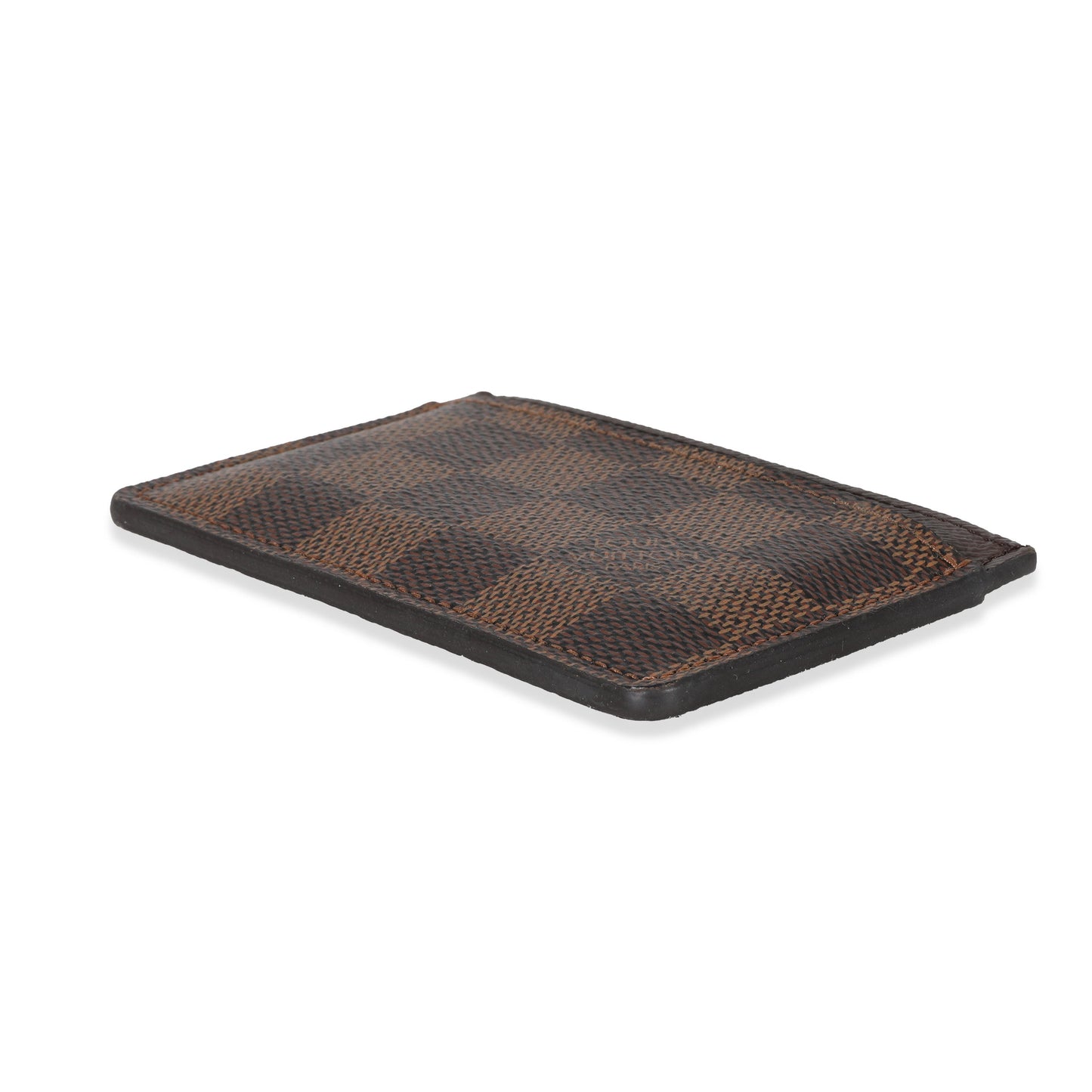 Louis Vuitton Louis Vuitton Damier Ebene Canvas Card Holder