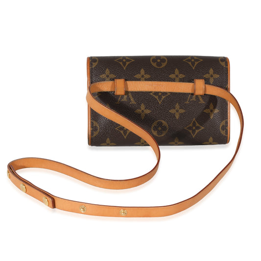 Louis Vuitton Louis Vuitton   Monogram Canvas Pochette Florentine Waist Bag