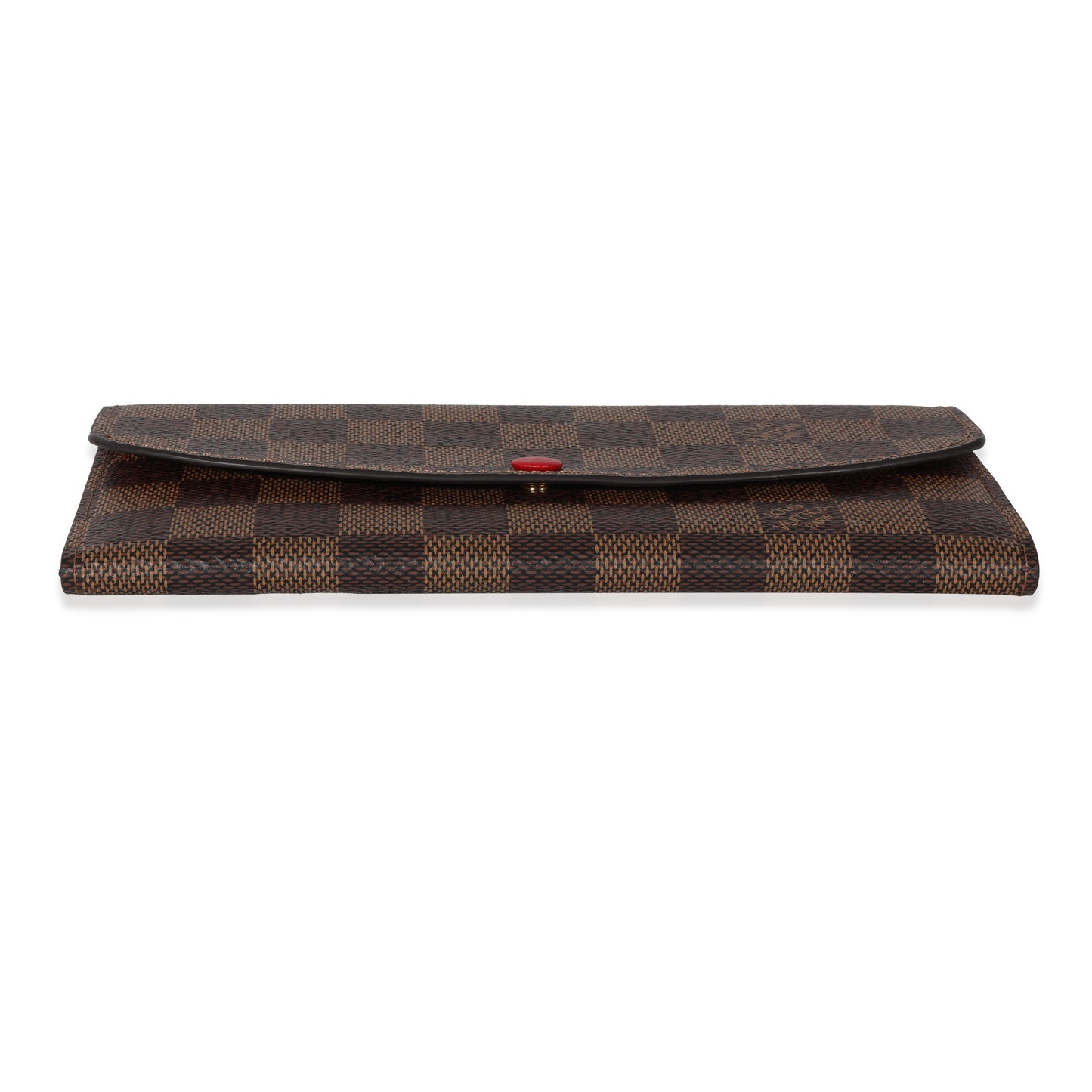 Louis Vuitton Louis Vuitton Damier Ebene Canvas Emilie Wallet