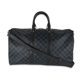 Louis Vuitton Louis Vuitton Damier Cobalt Canvas Keepall Bandouliere 45