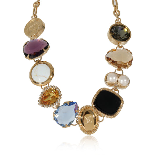 Louis Vuitton Louis Vuitton Gold Tone Heirloom Necklace