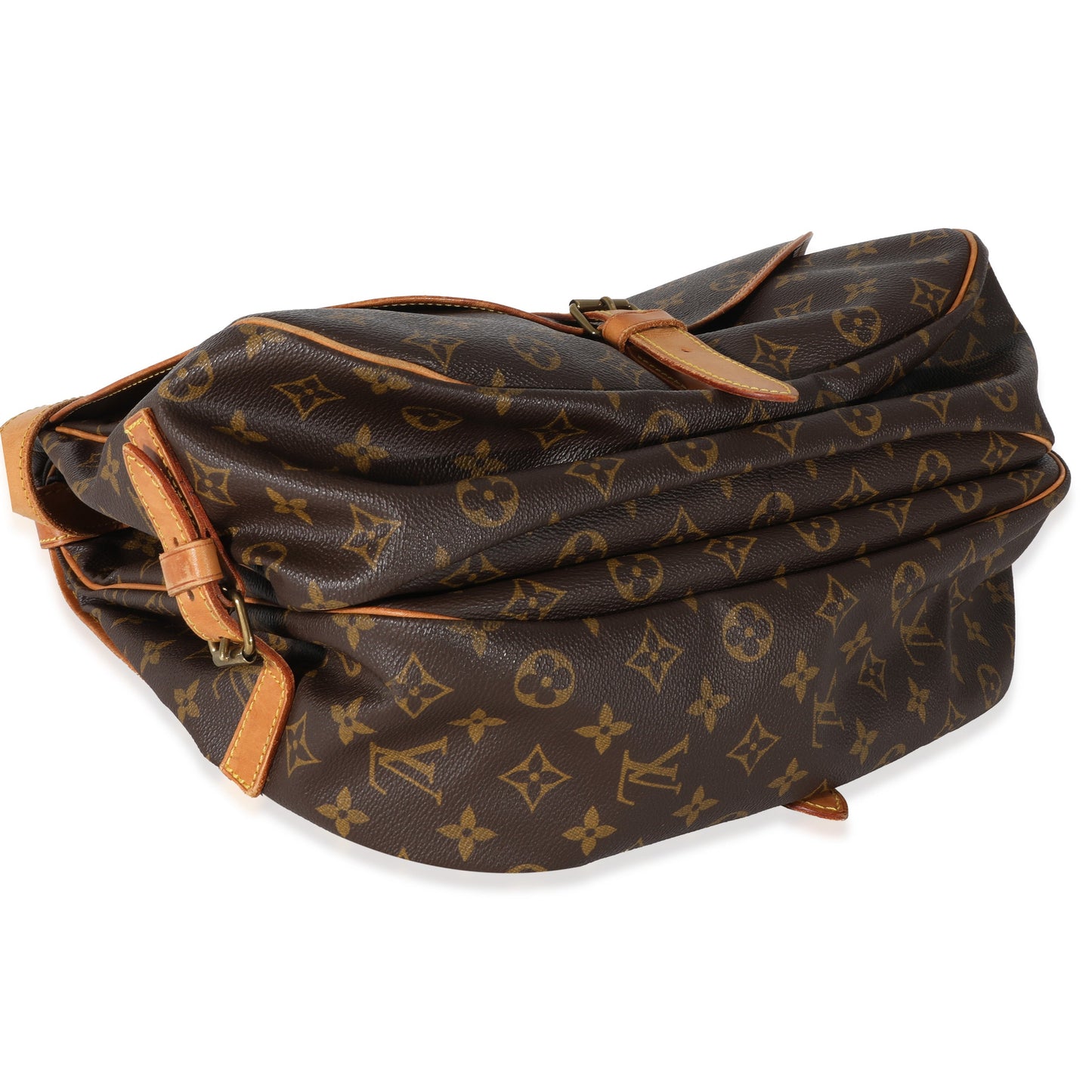 Louis Vuitton Louis Vuitton   Monogram Canvas Saumur 35