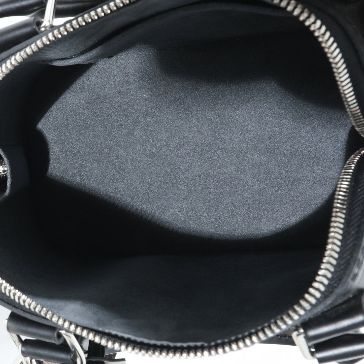 Louis Vuitton Louis Vuitton Black Epi Alma BB