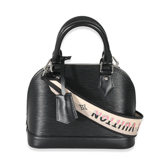 Louis Vuitton Louis Vuitton Black Epi Alma BB