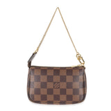 Louis Vuitton Louis Vuitton Canvas Damier Ebene Mini Pochette