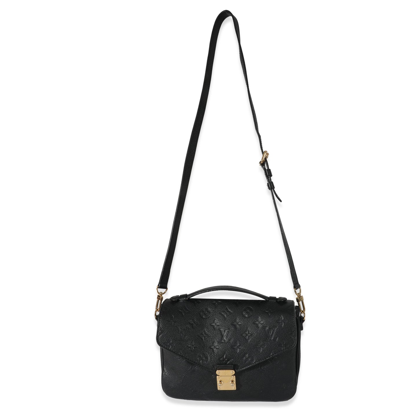 Louis Vuitton Louis Vuitton Black Monogram Empreinte Pochette Metis