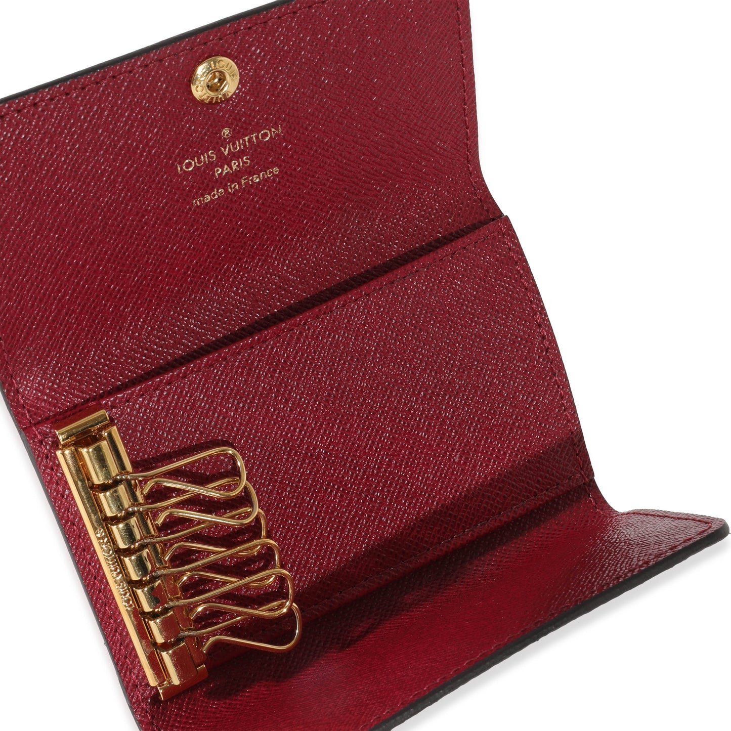 Louis Vuitton Louis Vuitton Monogram Canvas Fuchsia 6 Key Holder