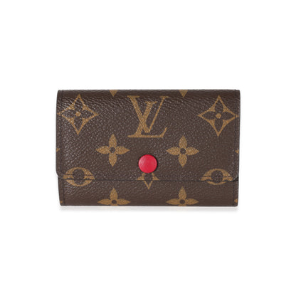 Louis Vuitton Louis Vuitton Monogram Canvas Fuchsia 6 Key Holder
