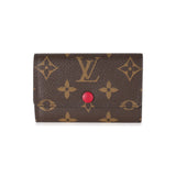 Louis Vuitton Louis Vuitton Monogram Canvas Fuchsia 6 Key Holder
