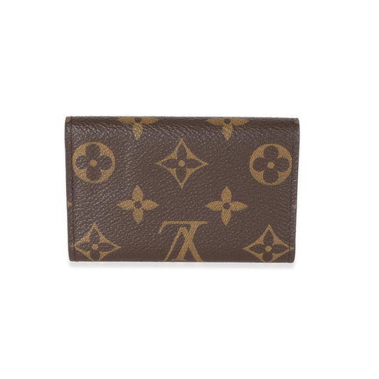 Louis Vuitton Louis Vuitton Monogram Canvas Fuchsia 6 Key Holder