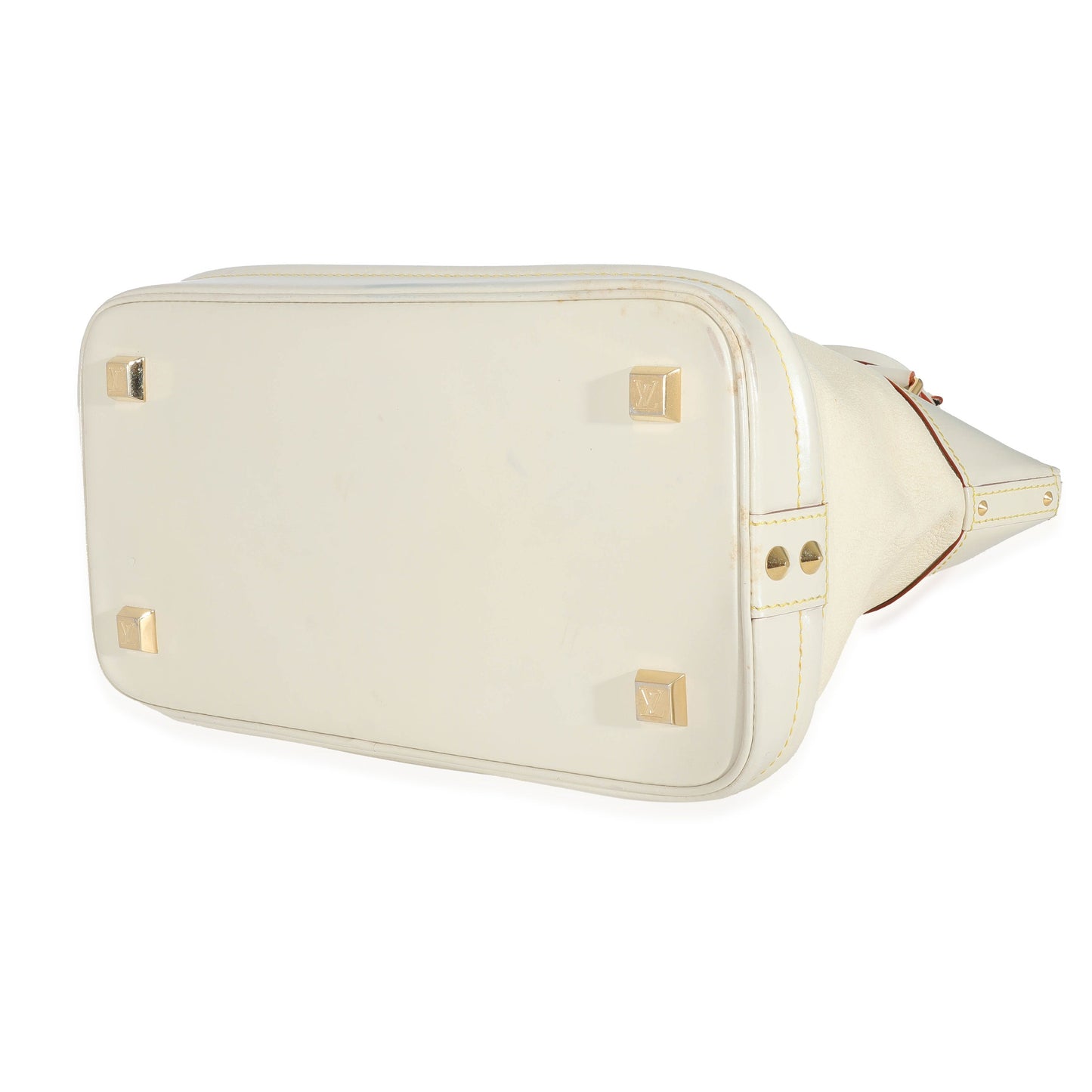 Louis Vuitton Louis Vuitton Ivory Leather Suhali Lockit MM