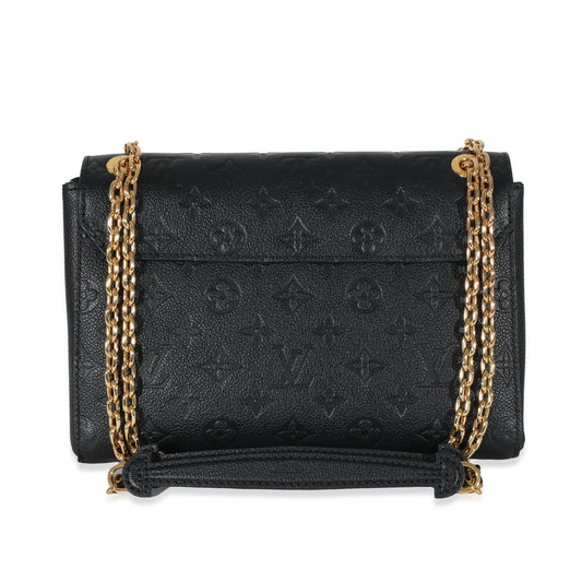 Louis Vuitton Louis Vuitton Black Empreinte Vavin PM