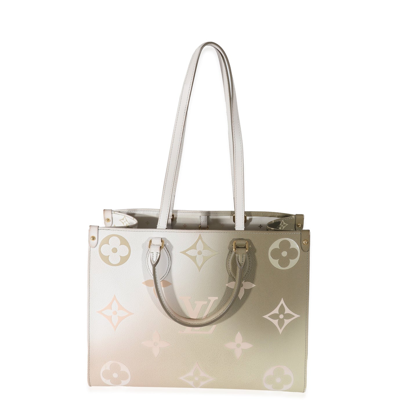 Louis Vuitton Louis Vuitton Sunset Kaki Monogram Giant Canvas OnTheGo MM