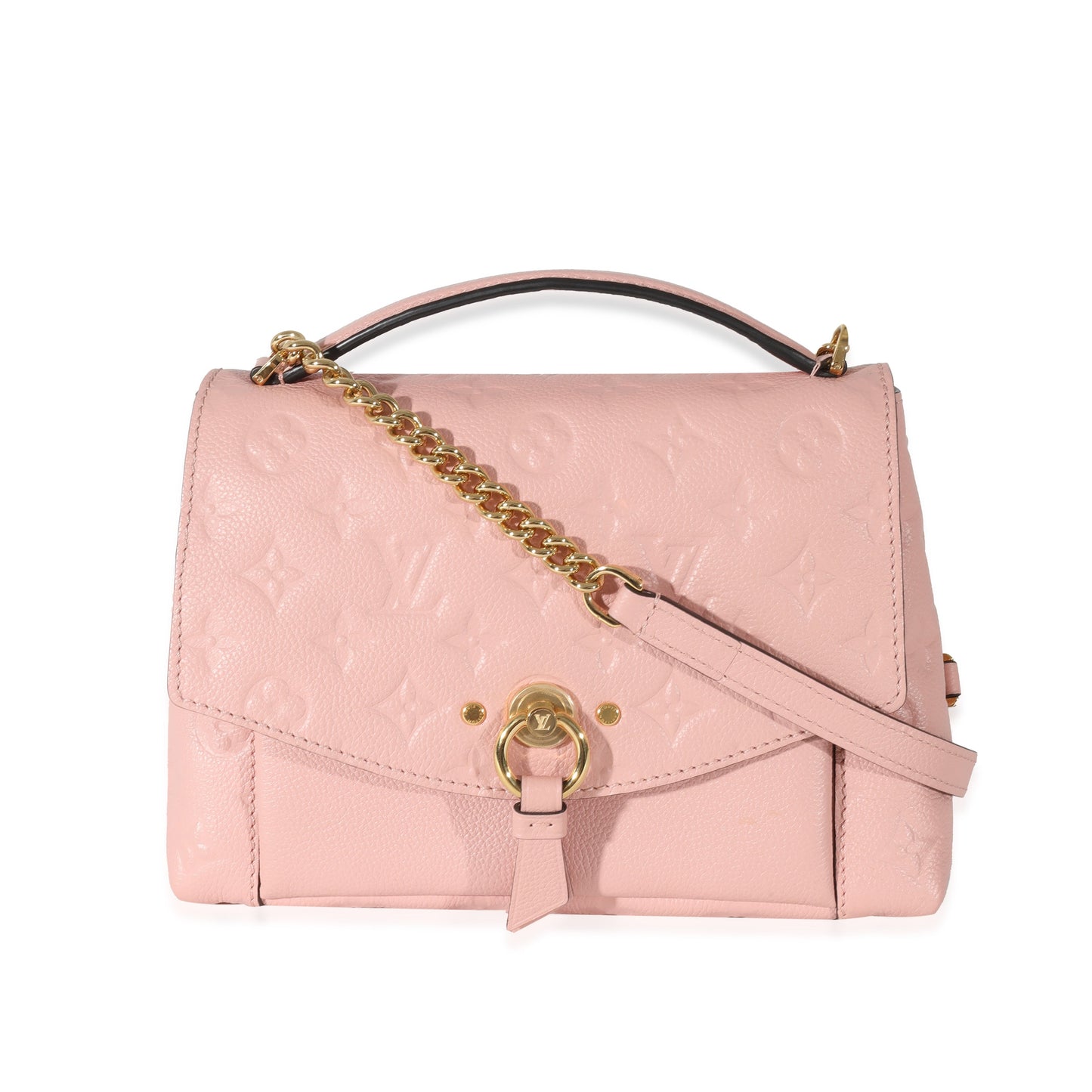 Louis Vuitton Louis Vuitton Empreinte Rose Poudre Blanche BB