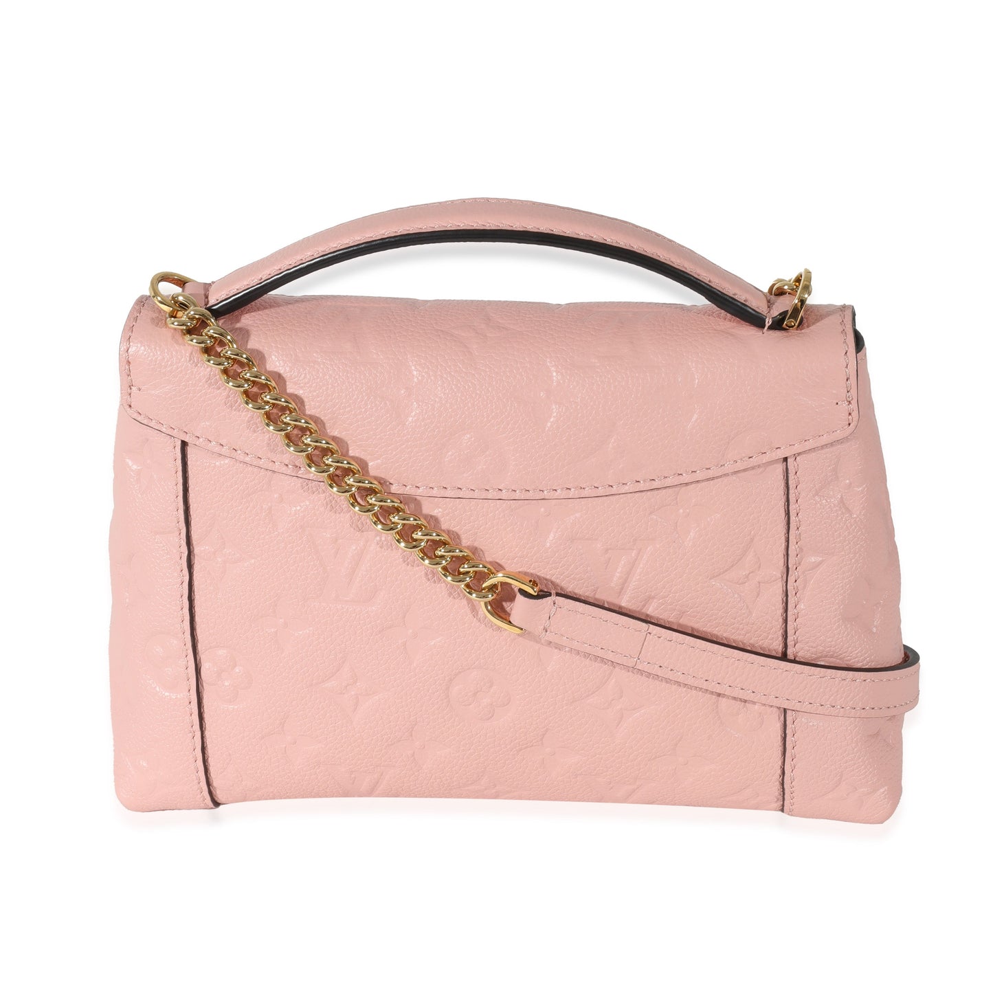 Louis Vuitton Louis Vuitton Empreinte Rose Poudre Blanche BB